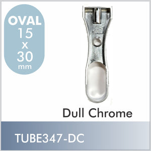 Oval Multi-flange, Dull Chrome
