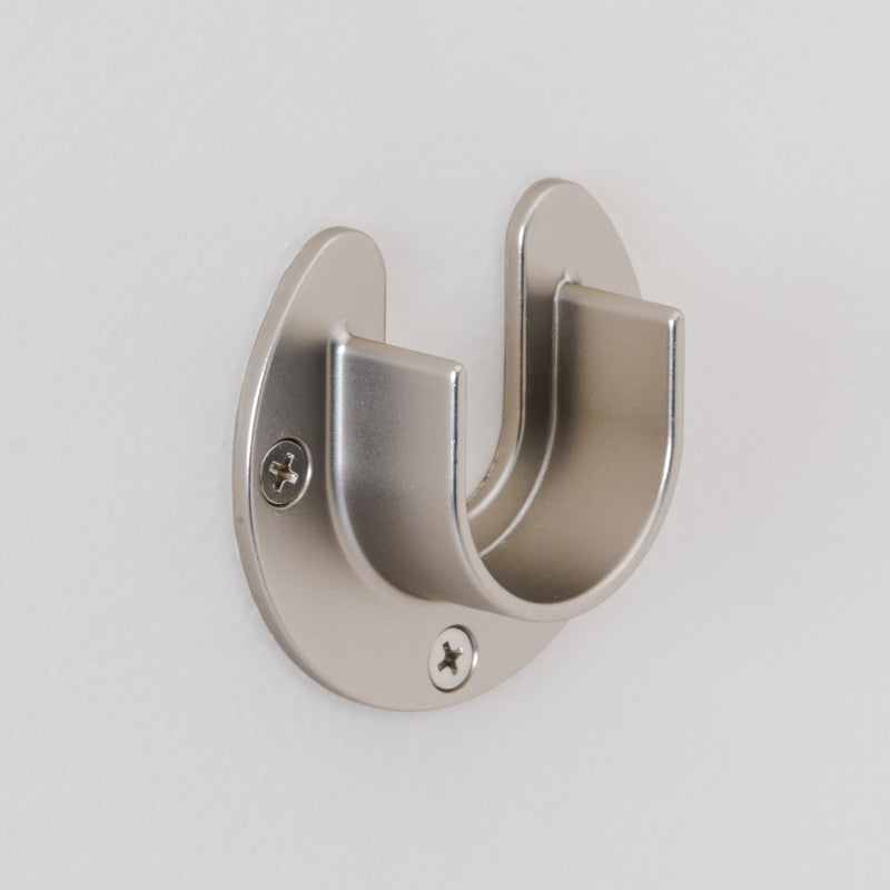 Open Flange for 1-5-16'' Diameter Rod, Satin Nickel – Hardware Decor