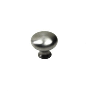 Stainless mushroom knob