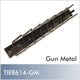 14" Express Tie Rack - Gun Metal