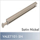 Elite Valet 12 inch Satin Nickel