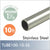 10ft Type 304 Stainless steel closet rod