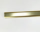 6ft Oval Closet Rod, Polished Brass