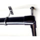 Under Shelf Oval Rod Corner Bracket - Matte Black By EPCO