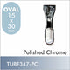 Oval Multi-flange, Polished Chrome By EPCO