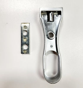 Oval Multi-flange, Dull Chrome