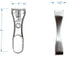 Oval Multi-flange, Polished Chrome By EPCO