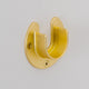 Open Flange for 1-5-16'' Diameter Rod, Satin Brass