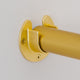 Open Flange for 1-5-16'' Diameter Rod, Satin Brass
