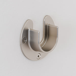Open Flange for 1-5-16'' Diameter Rod, Satin Nickel