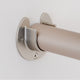Open Flange for 1-5-16'' Diameter Rod, Satin Nickel