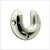 Open Flange for 1-5-16'' Diameter Rod, Satin Nickel