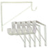 Box of 24 White Shelf & Rod Brackets By EPCO 3in Drop