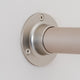 Closed Flange for 1-5-16" Diameter Rod, Satin Nickel