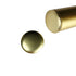 End Cap for 1-5-16" Diameter Rod, Satin Brass