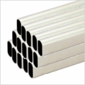 Box of 20, 7ft 10in Oval Closet Rod, Satin Nickel