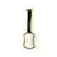 TUBE436-PB - Signature center support, POLISHED Brass - Hafele