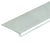 Aluminum Drawer Pull, 6' Satin Clear Anodized