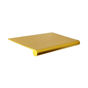 Aluminum Drawer Pull DP42-B-3, 3" Satin Brass Anodized