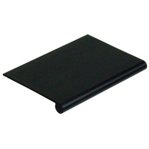 Aluminum Drawer Pull DP42-BL-3, 3" Satin Black Anodized