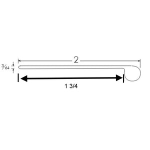 Aluminum Drawer Pull DP42-ORB-3, 3" Oil Rubbed Bronze