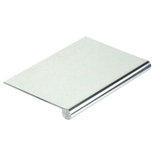 Aluminum Drawer Pull, 3" Polished Aluminum Anodized