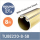 ELITE 8FT Rod Satin Brass Template