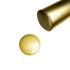 End Cap for 1-5-16" Diameter Rod, Satin Brass