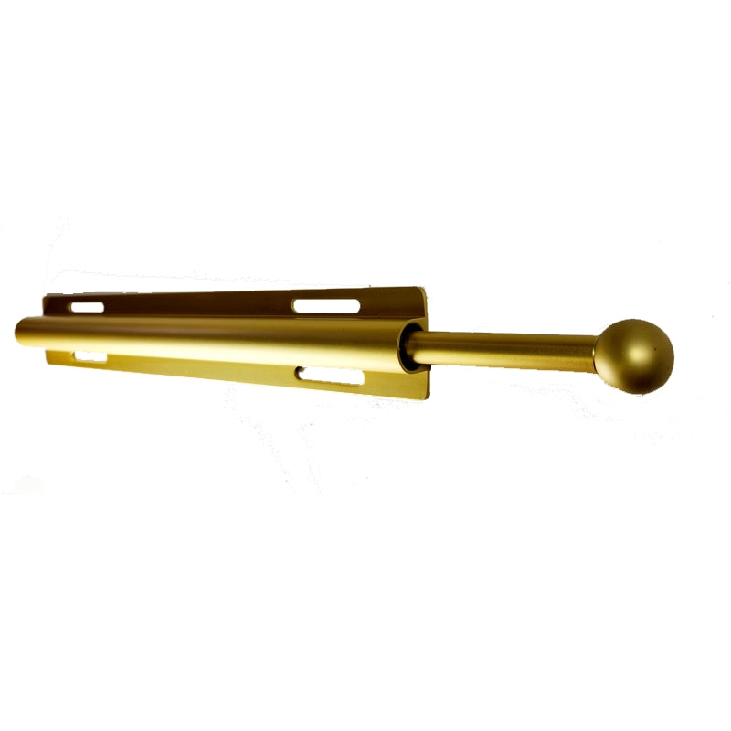 Extra Large Valet Rod -Satin Brass – Hardware Decor