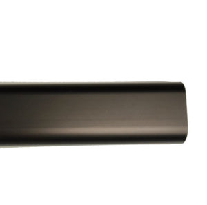 8ft Oval Closet Rod, Oil Rubbed Bronze, Aluminum