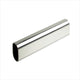 8ft Oval Closet Rod, Polished Chrome plated steel