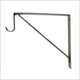 Shelf & Rod Bracket, Satin Nickel