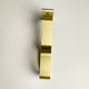 TUBE436-SB - Signature center support, Satin Brass
