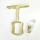 TUBE436-SB - Signature center support, Satin Brass