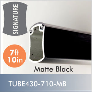 7ft 10in, Matte Black Signature Closet Rod, TUBE430-710-MB