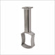 TUBE436-PC - Signature center support, Polished Chrome - Hafele