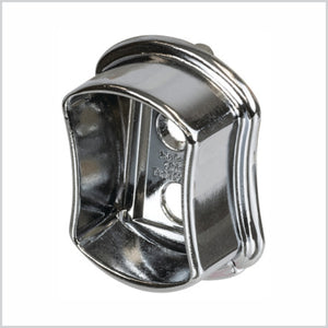 TUBE435-PC - Signature mounting flange, Polished Chrome