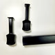 Signature 3ft Matte Black Under Shelf Rod Kit