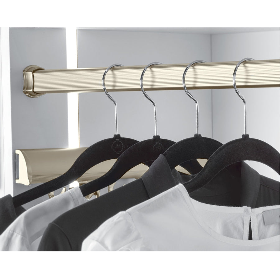4ft Satin Nickel Signature Closet Rod, TUBE430-4-SN – Hardware Decor