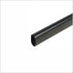 7ft 10in - 94inch Steel Black Oval Closet Rod