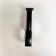 TUBE436-MB-H - Signature center support, Matte Black - Hafele
