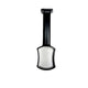 TUBE436-MB-H - Signature center support, Matte Black - Hafele