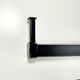 Signature 3ft Matte Black Under Shelf Rod Kit