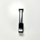 TUBE437-MB - Signature shelf flange, Matte Black