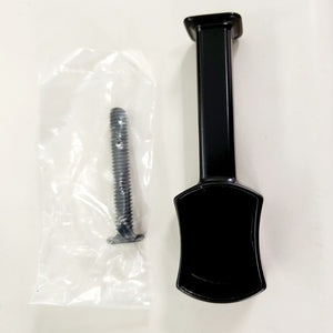 TUBE437-MB - Signature shelf flange, Matte Black