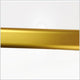 Windsor Gold 7ft 10in Oval Closet Rod