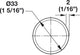 Elite 8ft 1-5-16" Diameter Rod, Black