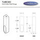 Novara Large Corner Rod Kit KIT-OVC-LG