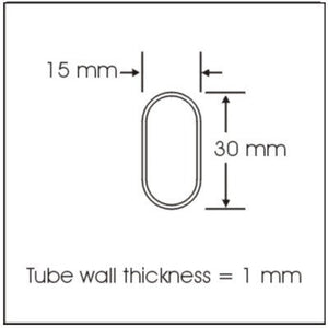 Novara Large Corner Rod Kit KIT-OVC-LG