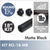 18 Inch Matte Black Round 1 5/16 Rod kit
